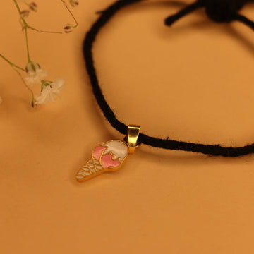 Softy kids black thread nazarbattu